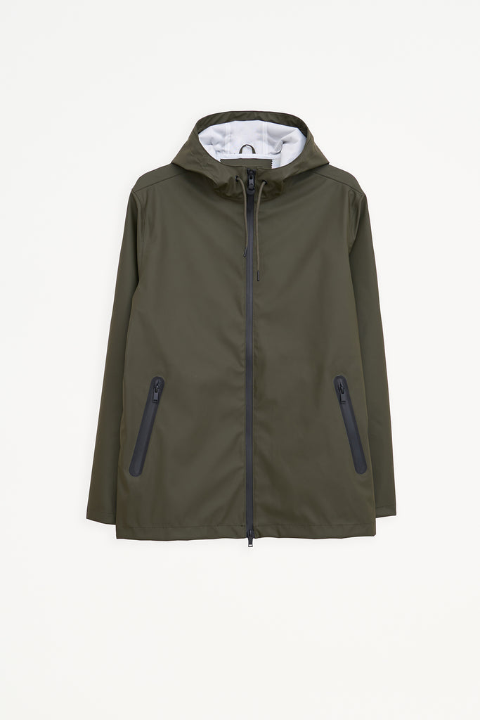 Chaqueta impermeable Ulap de hombre Tantä Verde