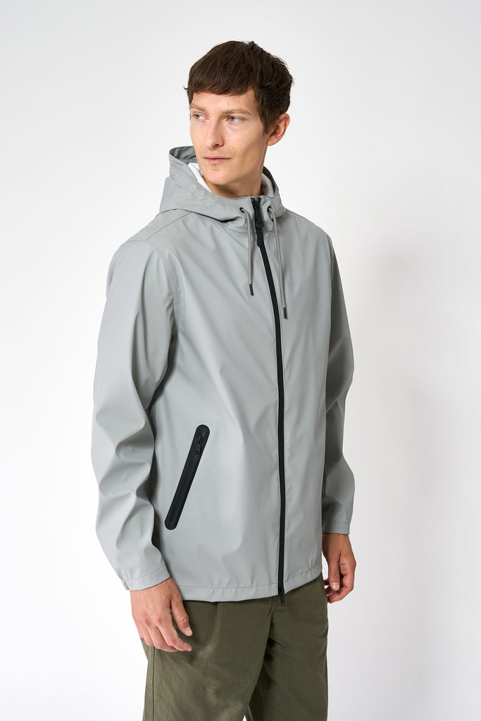 La chaqueta impermeable Ulap de Hombre Tantä. Gris