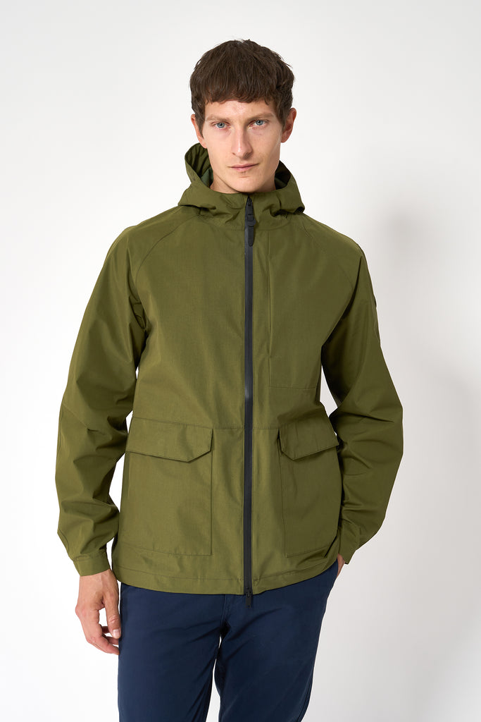 Chaqueta impermeable y transpirable Ceo de Tantä Hombre. Verde