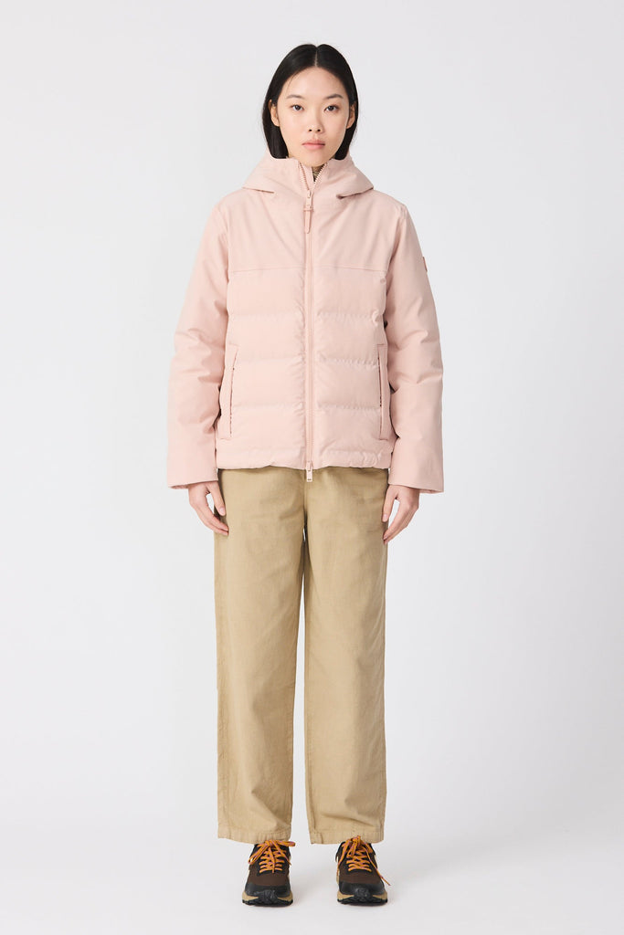 Plumifero Mujer impermeable transpirable rosa