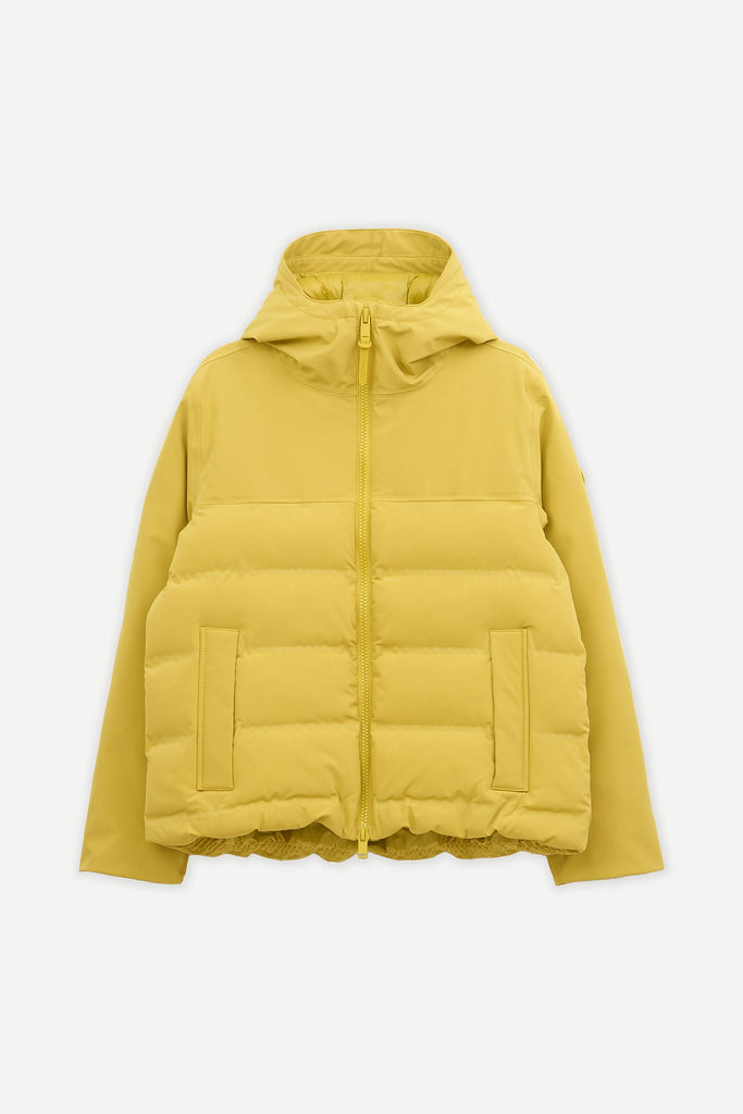 Plumifero Mujer impermeable transpirable pistacho