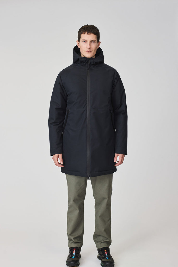 Abrigo impermeable Nun Hombre Azul 