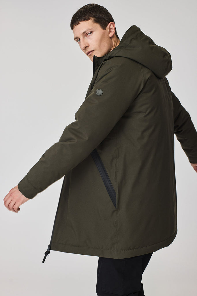 Abrigo impermeable Nun Hombre Khaki 