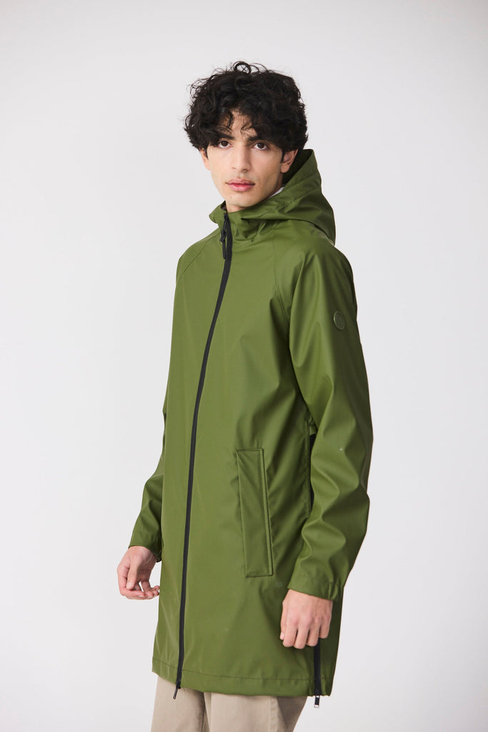 Impermeable Hombre Arashi Verde
