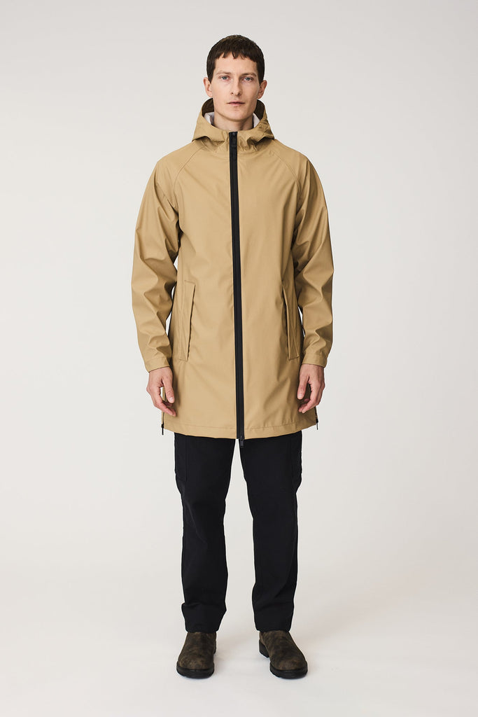 Impermeable o chubasquero Hombre Marrón