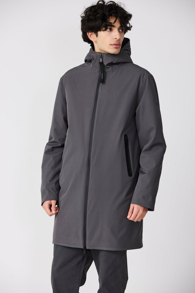 Abrigo Hombre impermeable transpirable Gris