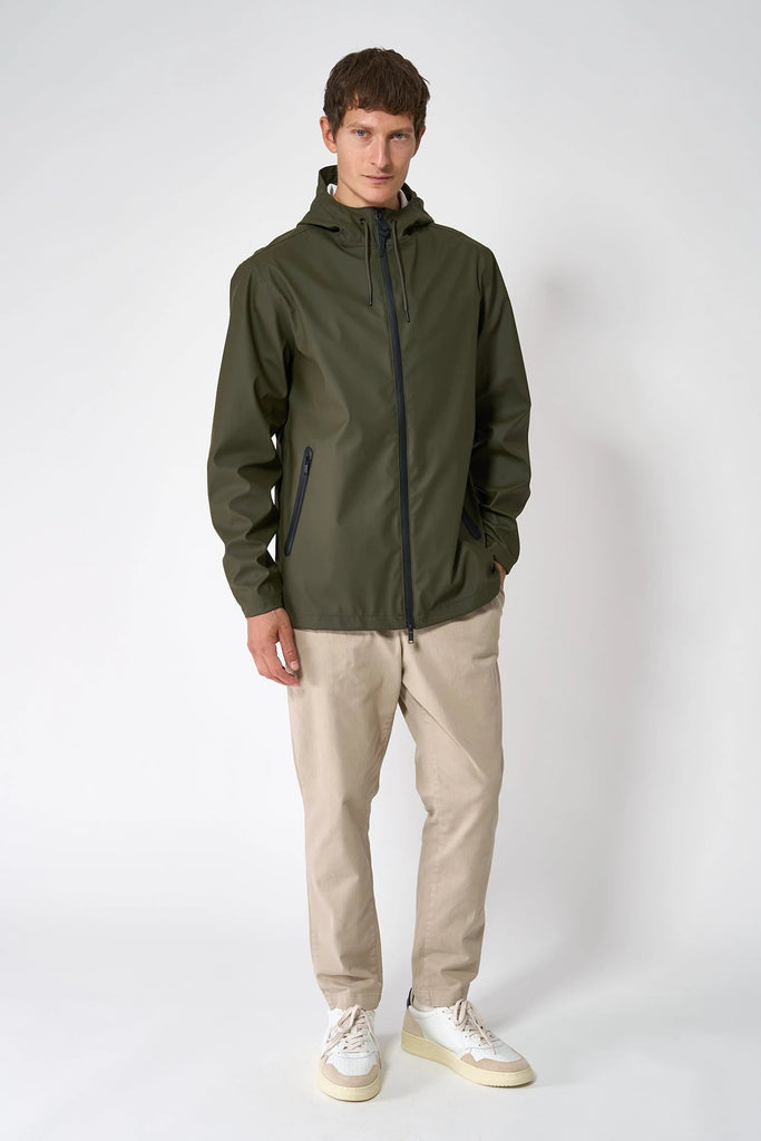Chaqueta impermeable Ulap de hombre Tantä Verde