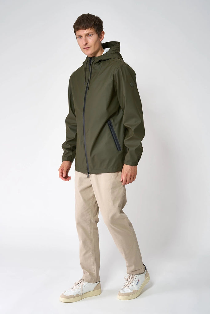 Chaqueta impermeable Ulap de hombre Tantä Verde