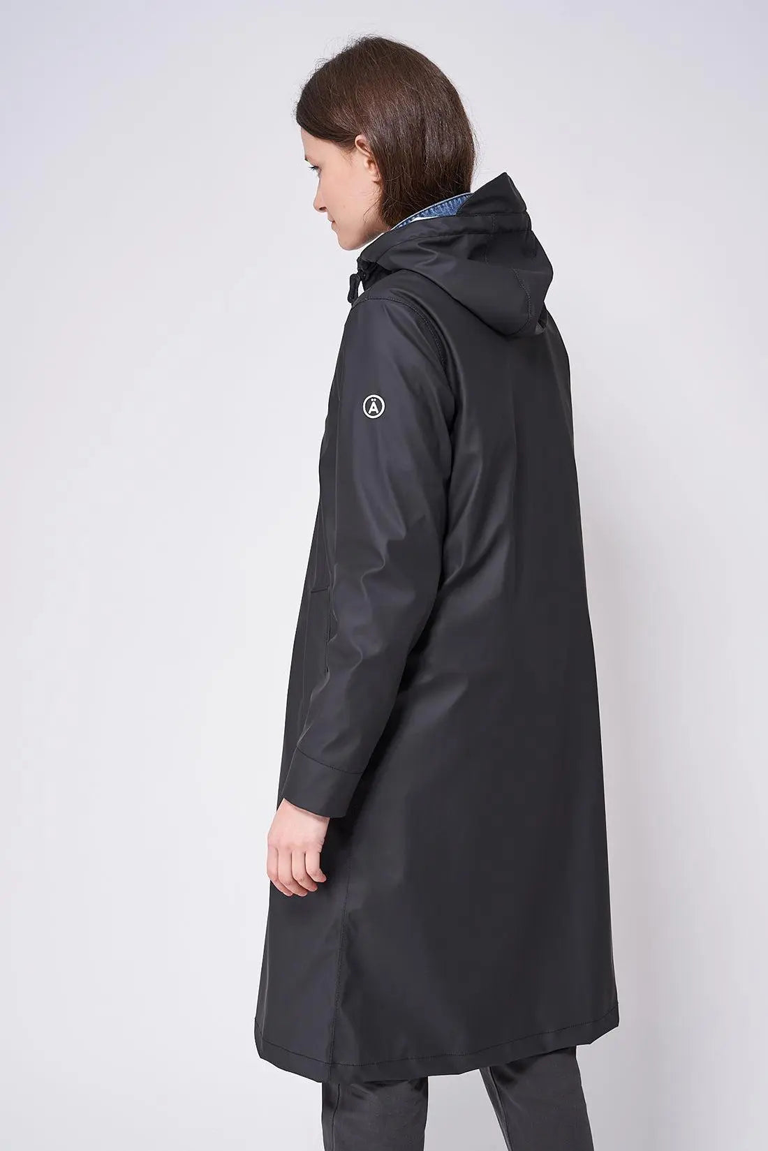  MODFUL Chubasquero impermeable para mujer, chaqueta impermeable  con capucha ligera, Negro - : Ropa, Zapatos y Joyería