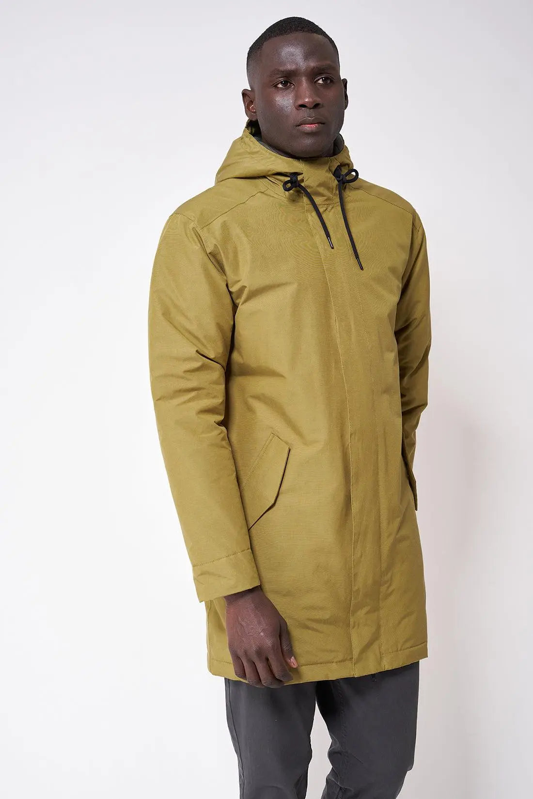 Tant Parka o abrigo impermeable de hombre en algod n y plum n