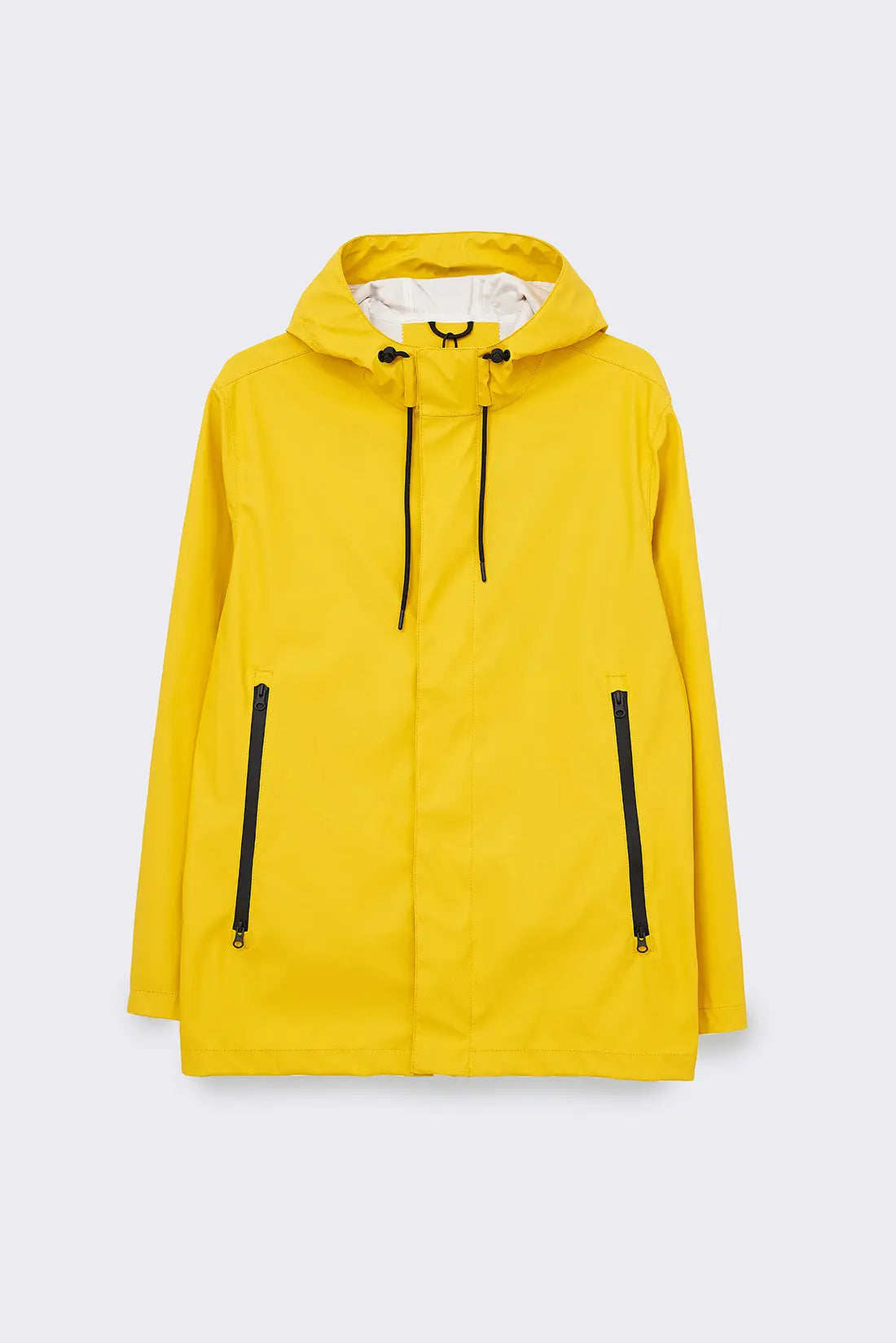 Tantä men's raincoat or raincoat. Yellow color. Pioviggine Lemon Chrome –  Tantä Rainwear