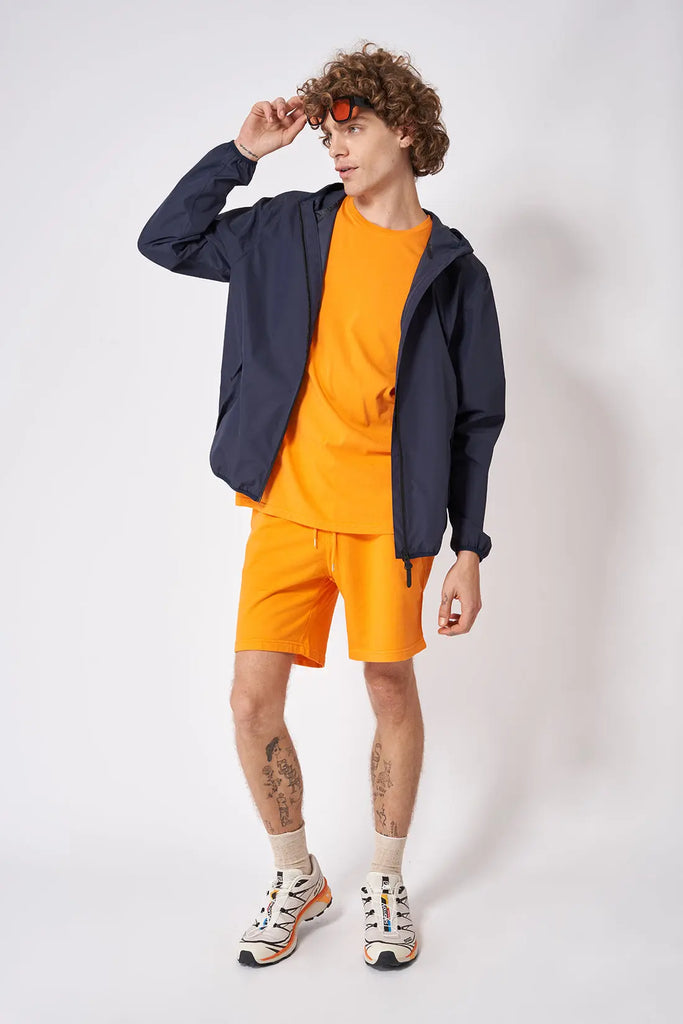 Cazadora reciclada  100% impermeable de hombre Tantä. Color azul marino. Dugga Navy