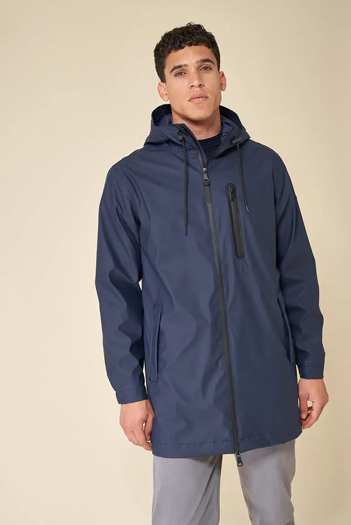 Abrigo impermeable acolchado de hombre Pöl de Tantä